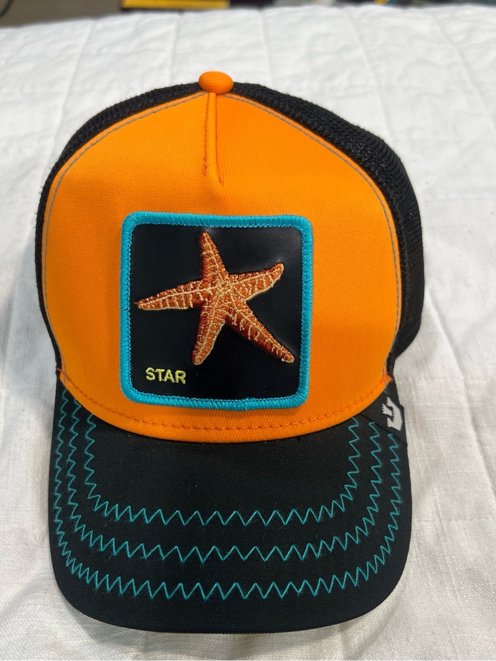 Goorin Bros The Farm  Trucker Summer Nights Capsule Baby I Am A Star “Star” Fish